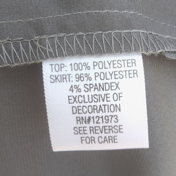 Simply Vera Vera Wang Sophisticated  A-Line Dress with Jeweled Accent Sz M - Picture 5 of 8